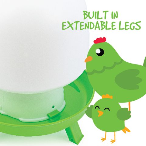 Poultry Waterer with Legs Ball - Wanneroo Stock Feeders
