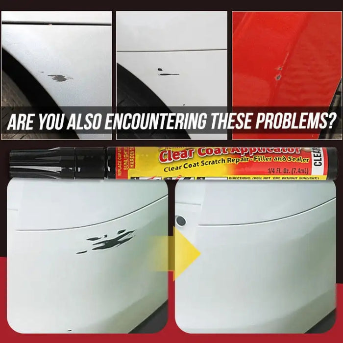 Pro Car Clear Coat Scratch Repair Filler - Effortless Car Scratch Repair Filler Solution