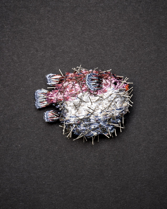 Pufferfish Brooch Pin - Trovelore