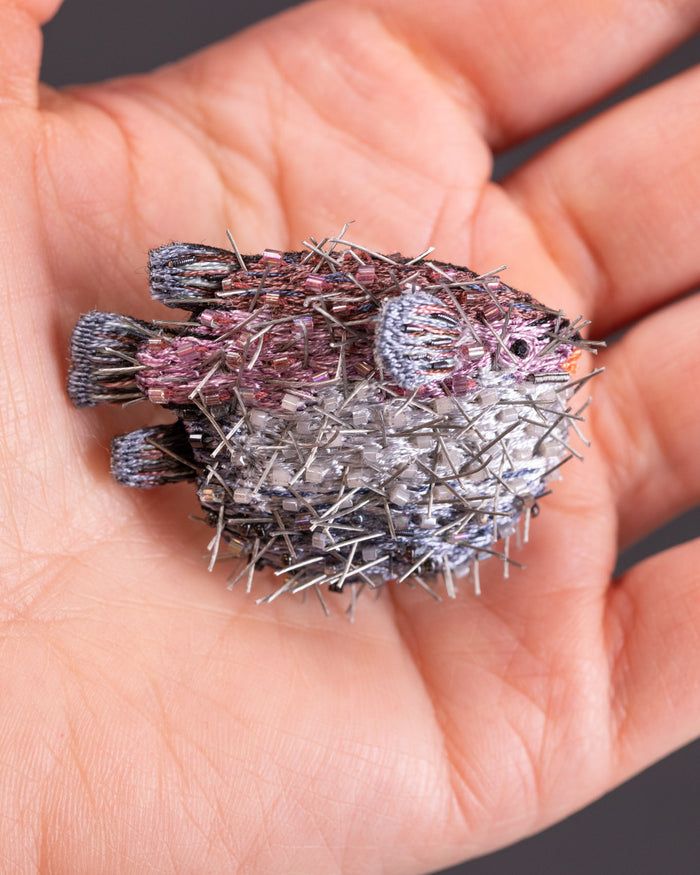 Pufferfish Brooch Pin - Trovelore