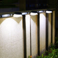 Punch-free Solar Garden Lamp - Flying Saucer Outdoor Wall Decoration
