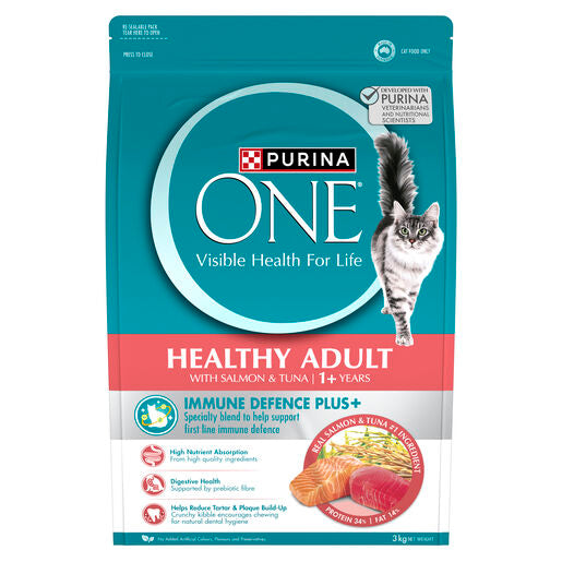 Purina ONE Adult Cat Salmon & Tuna