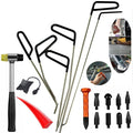 Q1 18 in 1 Car Dent Repair Kit - Paintless Hail Remover Tools with Hooks and Rods