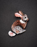 Rabbit Brooch Pin - Trovelore