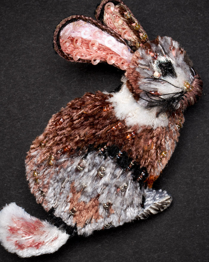Rabbit Brooch Pin - Trovelore