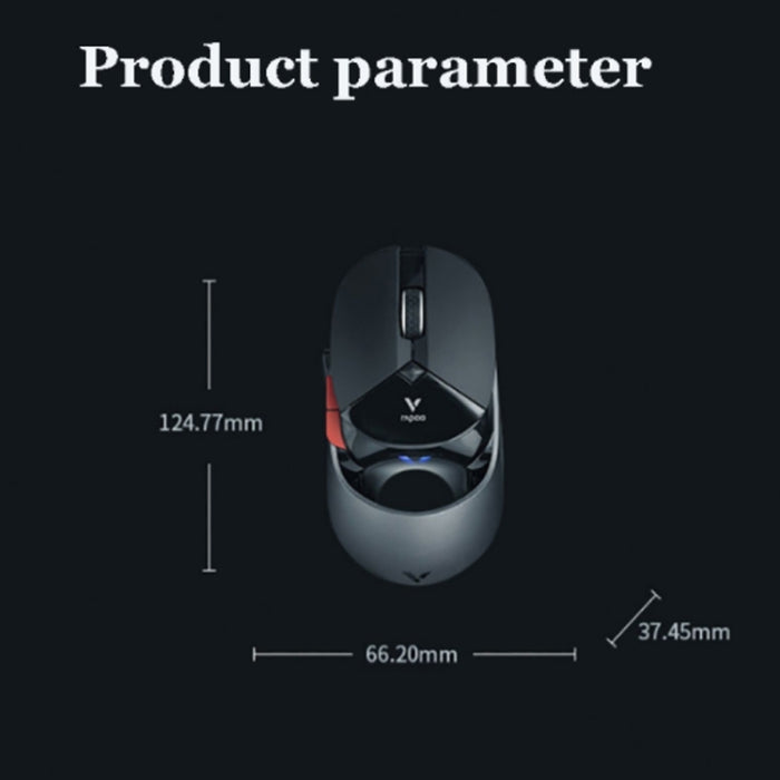 Rapoo RGB Wireless Gaming Mouse with Dual Mode Macro Programmable Symphony RGB Backlight
