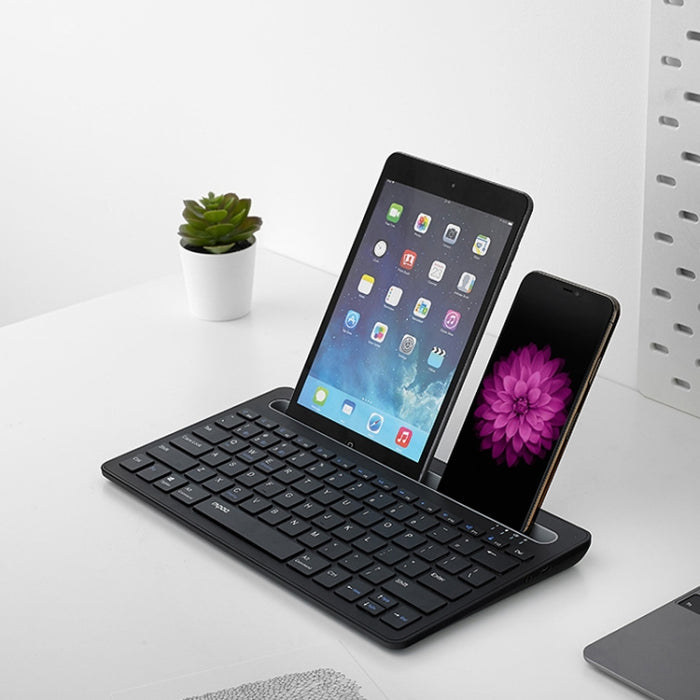 Rapoo XK100 Wireless Keyboard - 78 Keys Bluetooth Office Business Keyboard