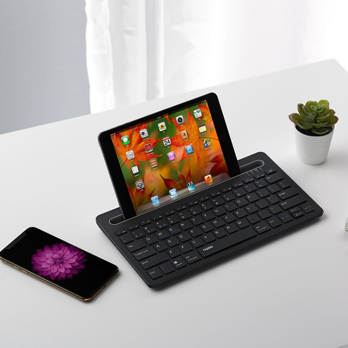 Rapoo XK100 Wireless Keyboard - 78 Keys Bluetooth Office Business Keyboard