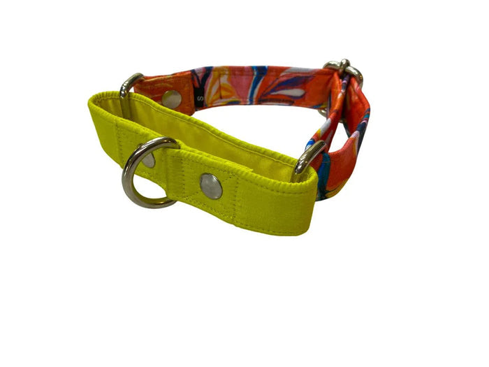 Red Hawaii Martingale Collar (1 inch width)