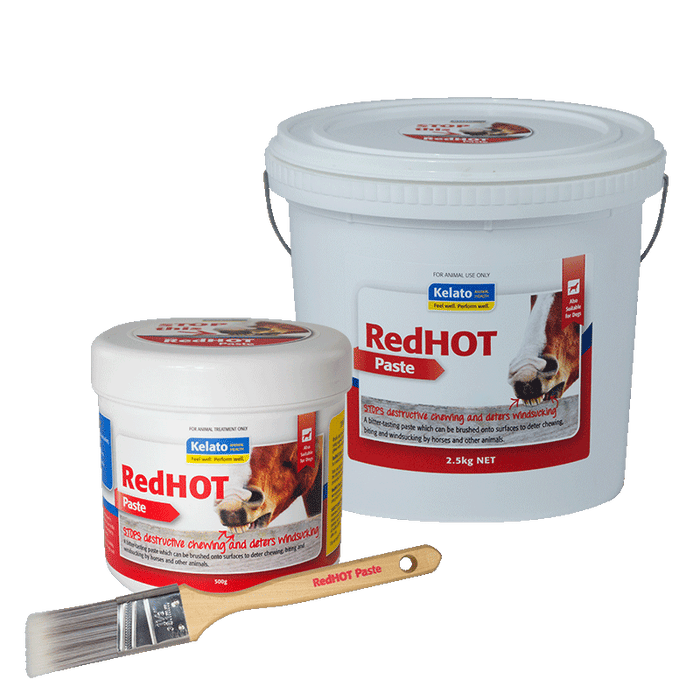 Red Hot Paste with Brush - Wanneroo Stockfeeders