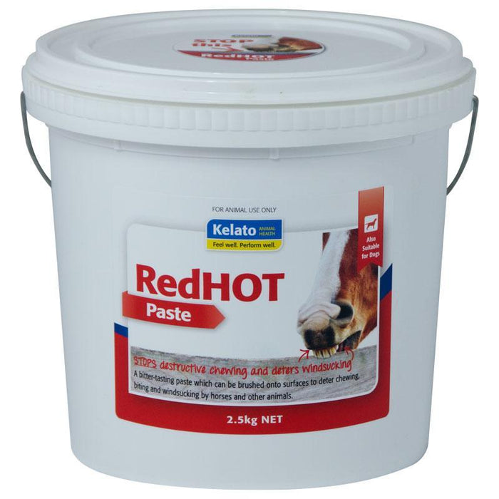 Red Hot Paste with Brush - Wanneroo Stockfeeders