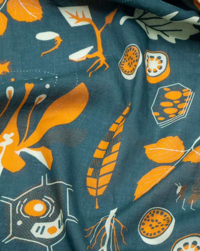 Retro Botany Scarf Cognitive Surplus