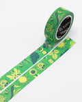 Retro Botany Washi Tape Cognitive Surplus