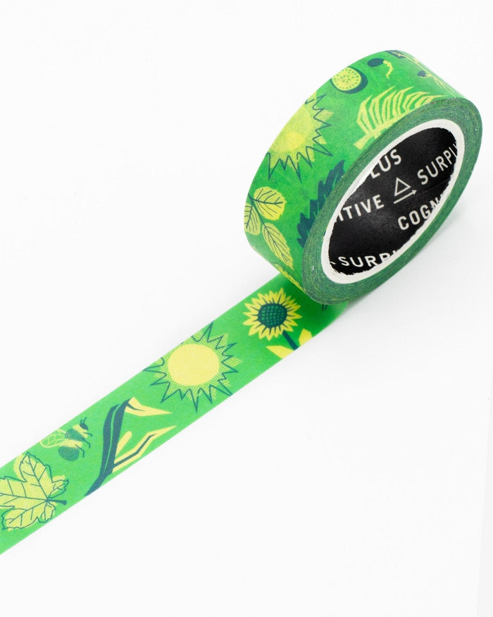 Retro Botany Washi Tape Cognitive Surplus