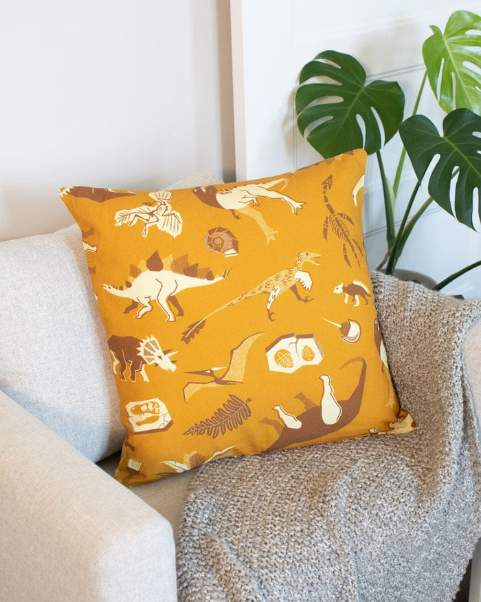 Retro Dinosaur Pillow Cover Cognitive Surplus