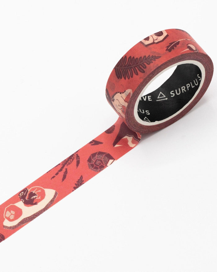 Retro Dinosaur Washi Tape Cognitive Surplus