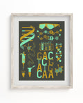 Retro DNA Museum Print