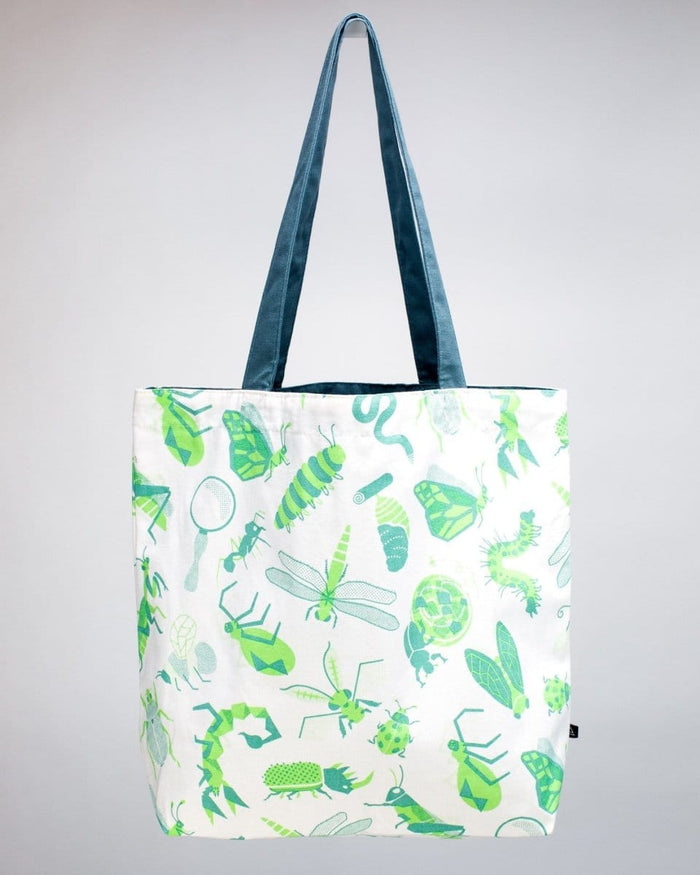 Retro Insects Canvas Shoulder Tote Cognitive Surplus