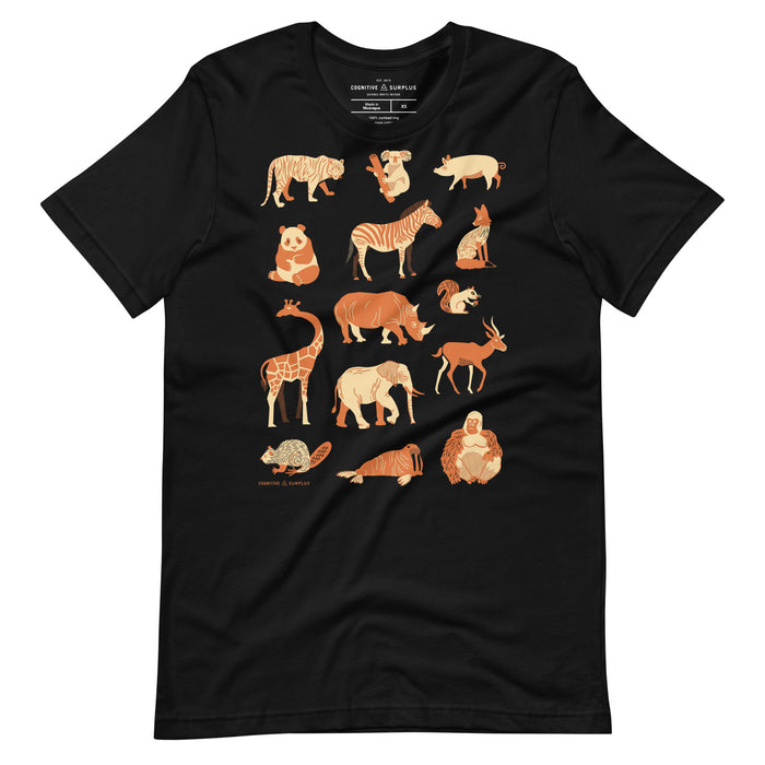 Retro Mammals Graphic Tee