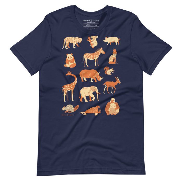 Retro Mammals Graphic Tee