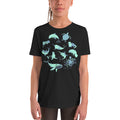 Retro Marine Life Youth Graphic Tee