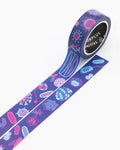 Retro Microbiology Washi Tape Cognitive Surplus