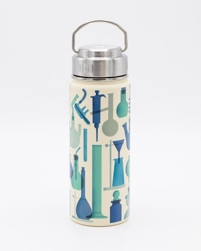 Retro Science Lab 18 oz Steel Bottle Cognitive Surplus