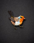 Robin Redbreast Brooch Pin - Trovelore