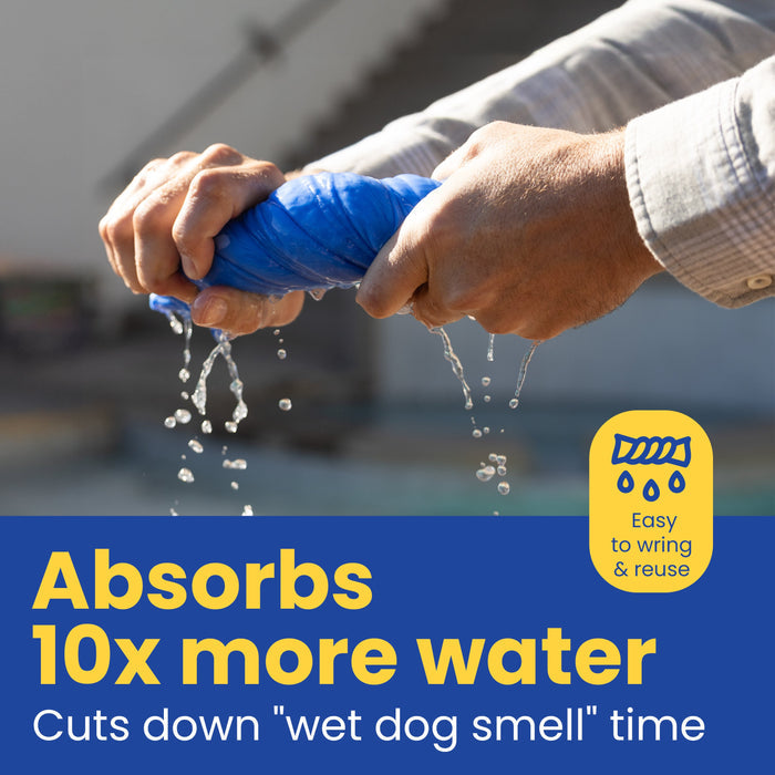 Rubyloo dog drying shammy towel — product view 4