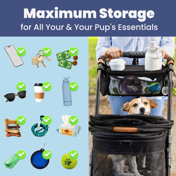 Rubyloo Dog Stroller Caddy