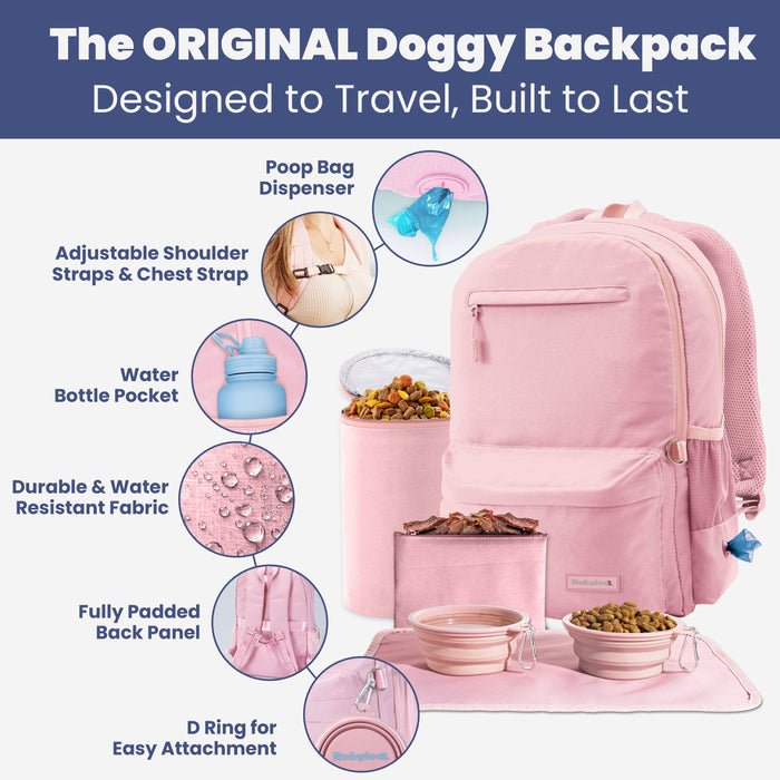Rubyloo Original Doggy Bag™ Travel Backpack
