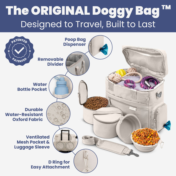 Rubyloo Original Doggy Bag™ Travel Organizer