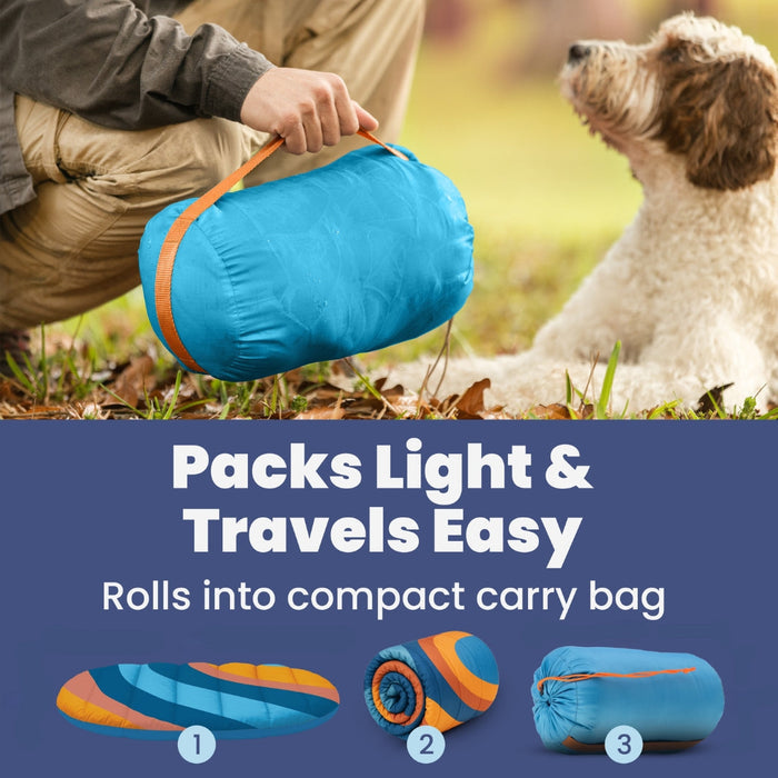 Rubyloo packable travel dog bed — product view 3