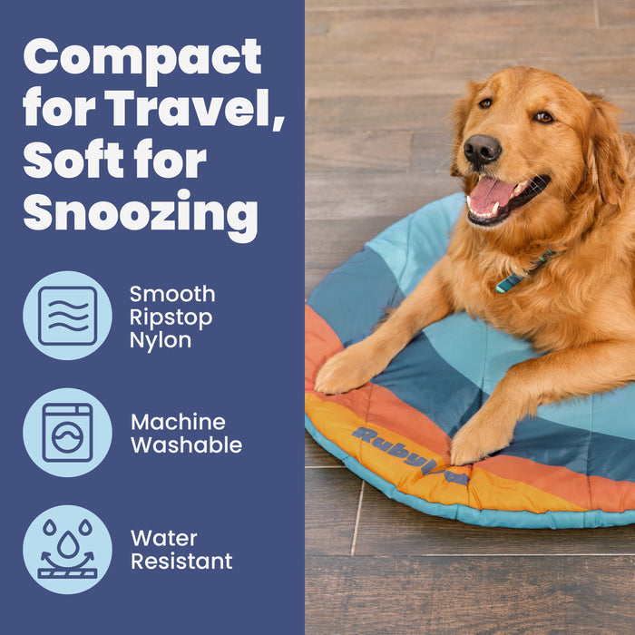 Rubyloo packable travel dog bed — product view 7