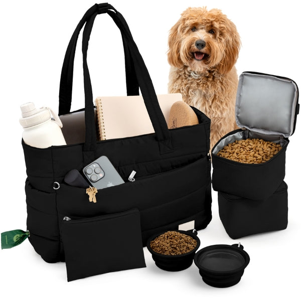 Rubyloo Puffer Dog Travel Tote
