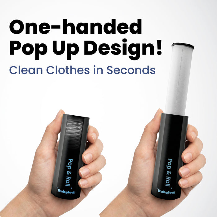 Rubyloo travel lint roller and refills — product view 4