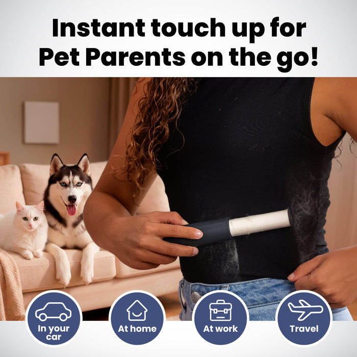 Rubyloo travel lint roller and refills — product view 5