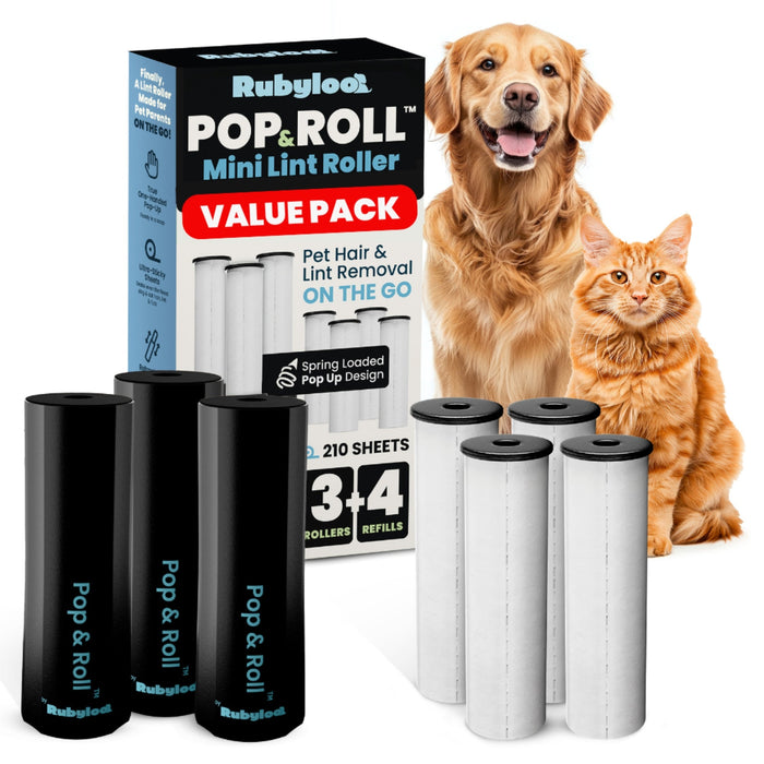 3 Pack with 4 Refill Rolls