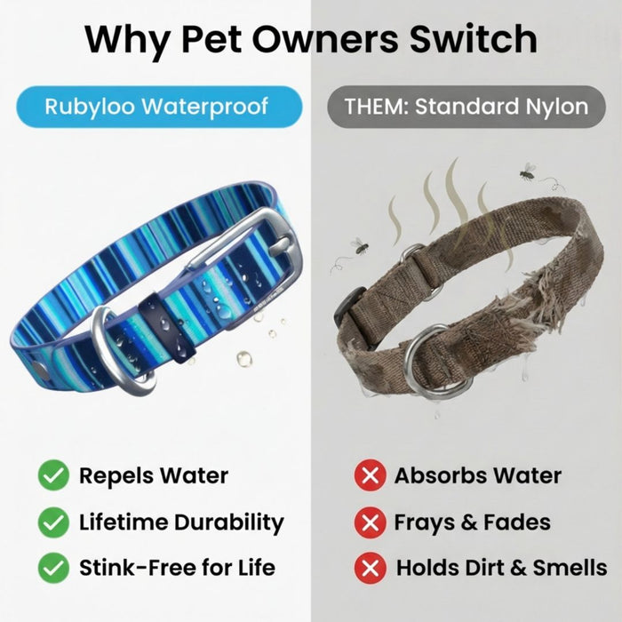Rubyloo Washable Dog Collar