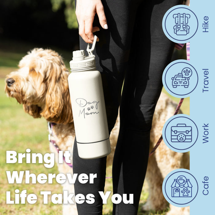 Rubyloo Water Bottle & Detachable Dog Bowl