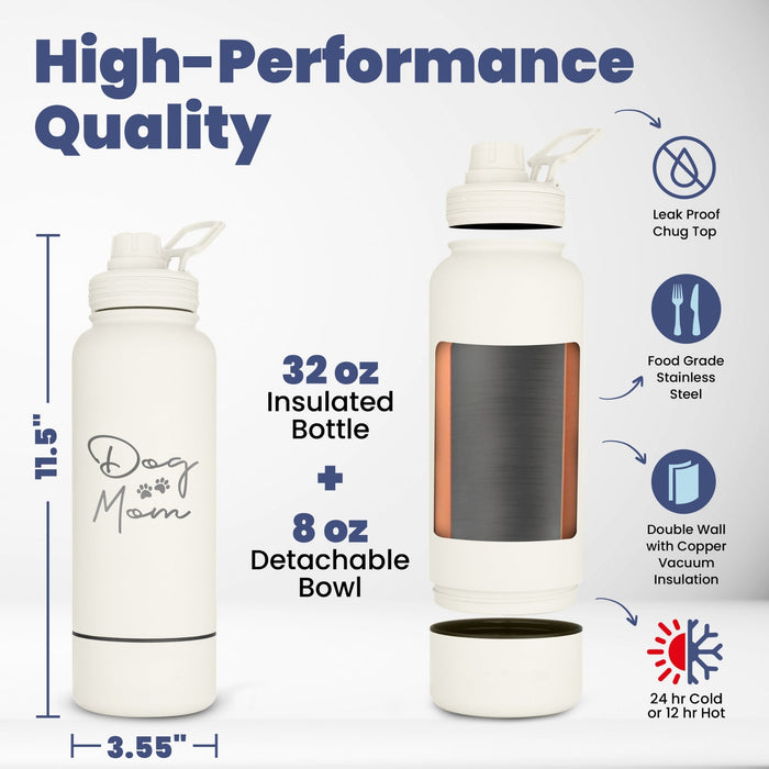 Rubyloo Water Bottle & Detachable Dog Bowl