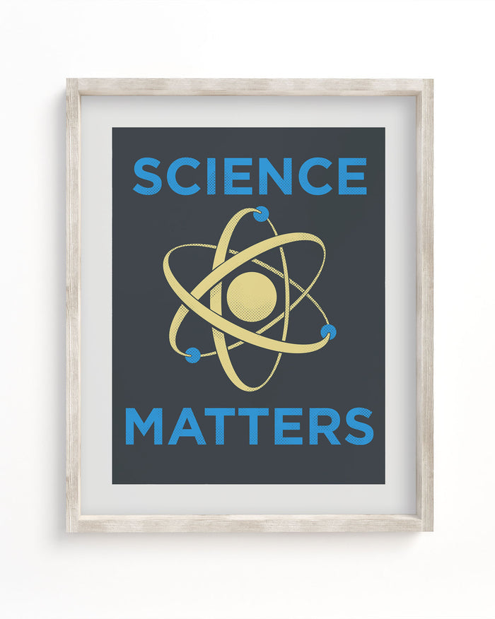 Cognitive Surplus Science Matters Museum Print.