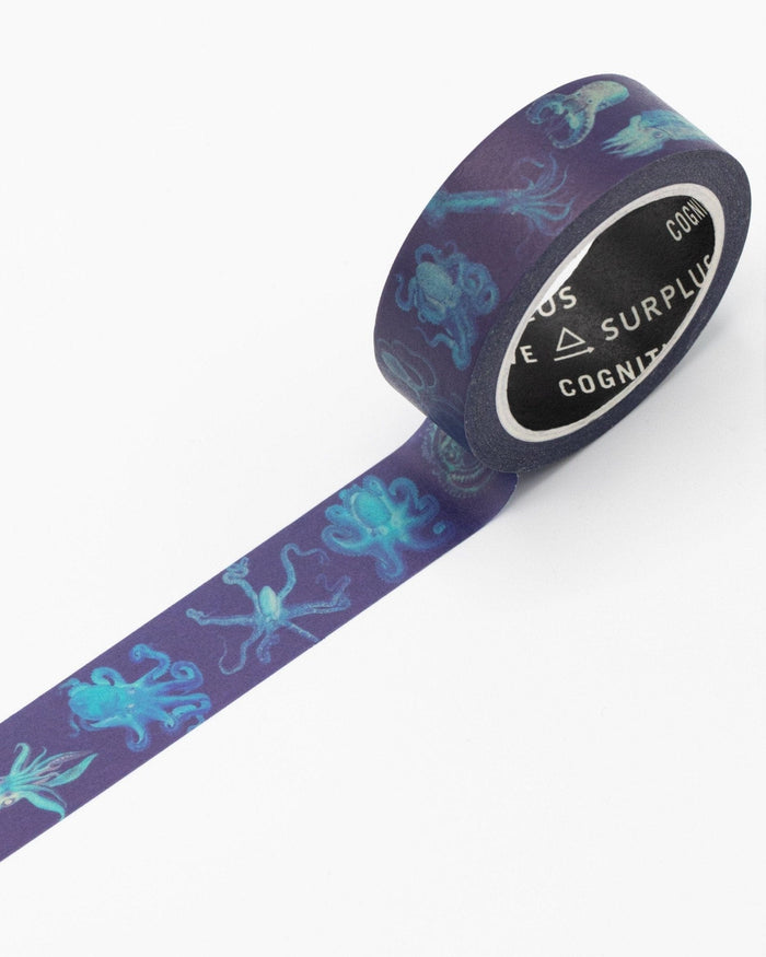 Sea Monsters: Octopus & Squid Washi Tape Cognitive Surplus