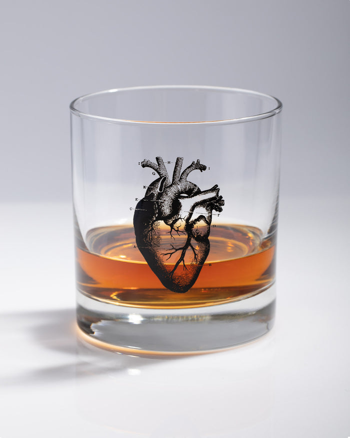 Seconds: Anatomical Heart Whiskey Glass