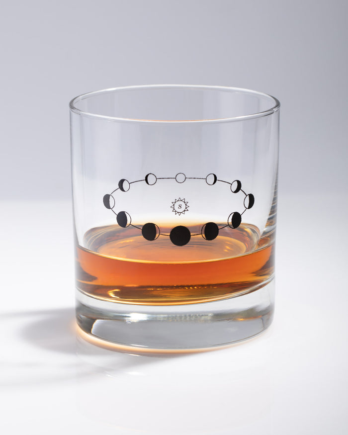 Seconds: Lunar Phases Whiskey Glass