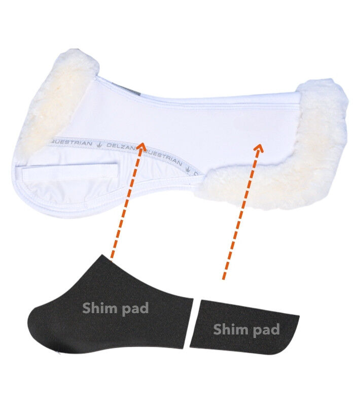 Sheepskin Numnah Half Pad