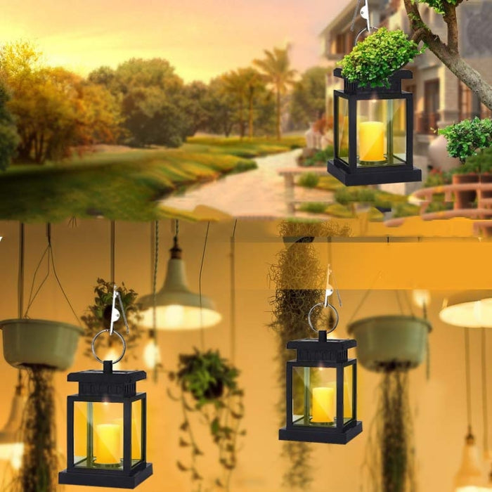Solar Garden Candle Light - Retro Outdoor Waterproof LED Lamp