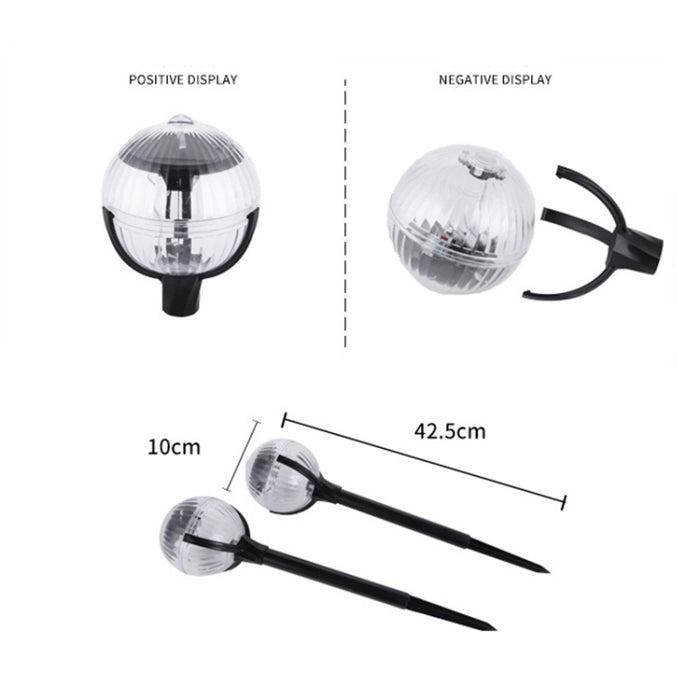 Solar Garden Light - Magic Ball LED Lawn Light with Colorful Light Control