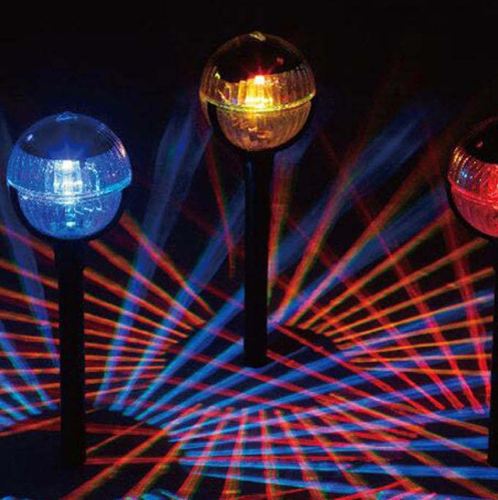 Solar Garden Light - Magic Ball LED Lawn Light with Colorful Light Control