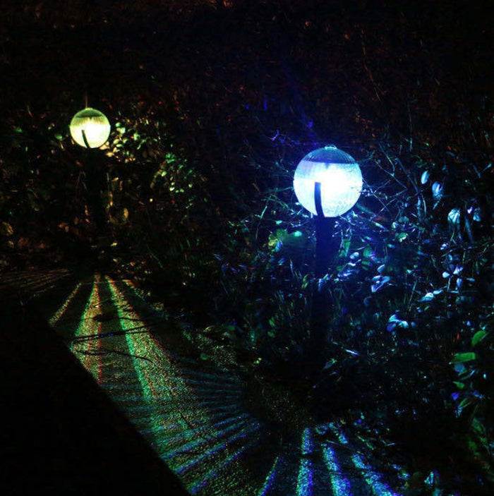 Solar Garden Light - Magic Ball LED Lawn Light with Colorful Light Control
